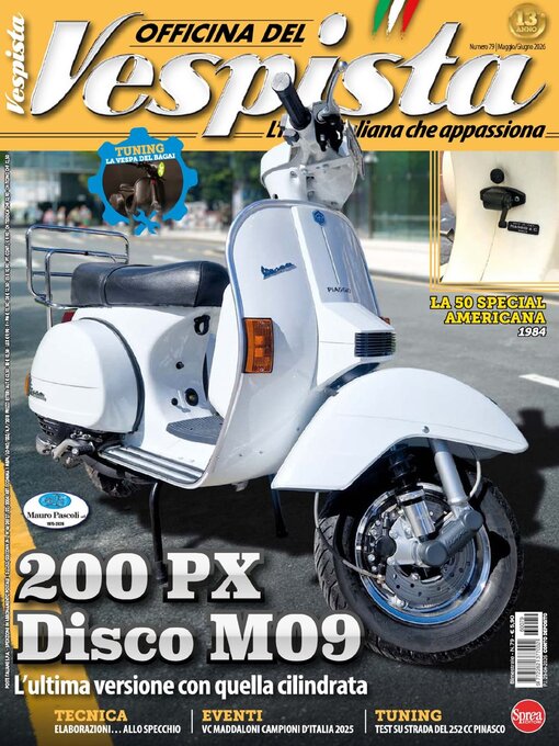 Cover image for Officina vespista 